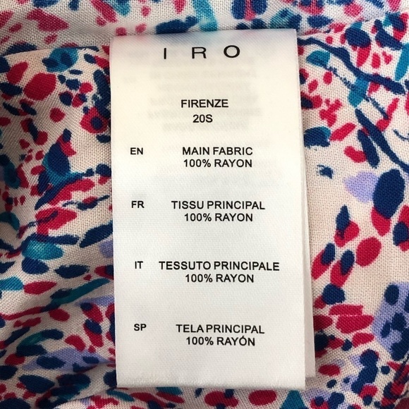 IRO Firenze wrap mini dress, size XS / 2 - Picture 7 of 10